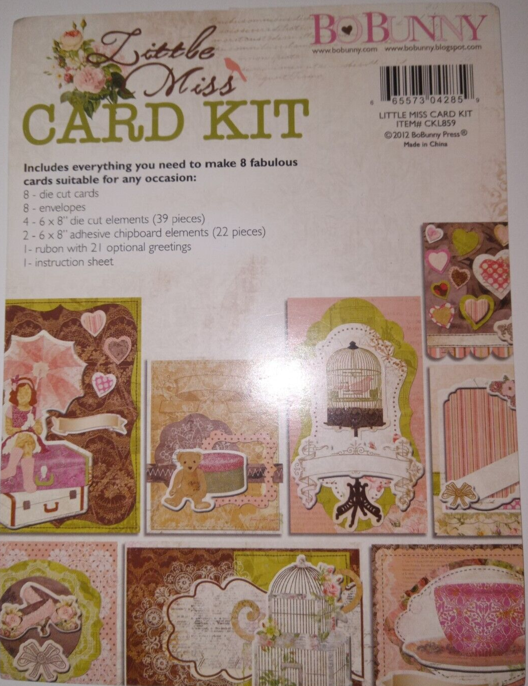 Little Miss Card Kit