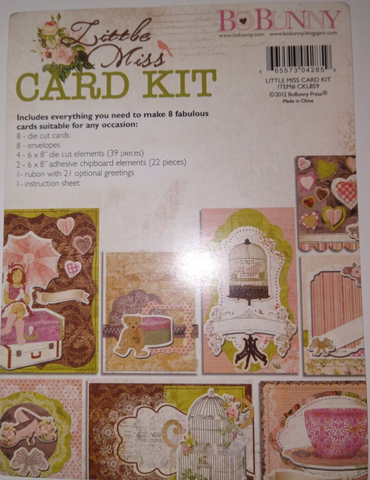 Little Miss Card Kit