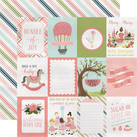 Rock-A-Bye Baby Girl Paper Collection