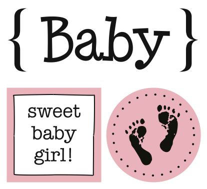 Baby Girl Quick Stickers