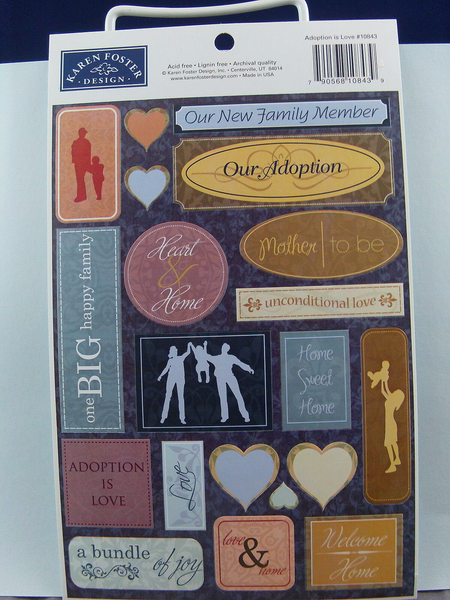Adoption Is Love Stickers