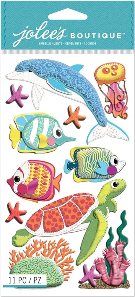 Felt Sea Life Embellishments