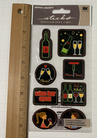 Drinks Delight Cocktail Sticker Collection
