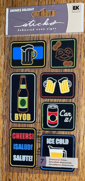 Drinks Delight Beer Sticker Collection
