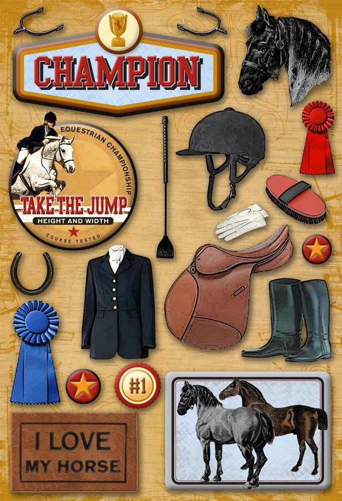 Equestrian Stickers