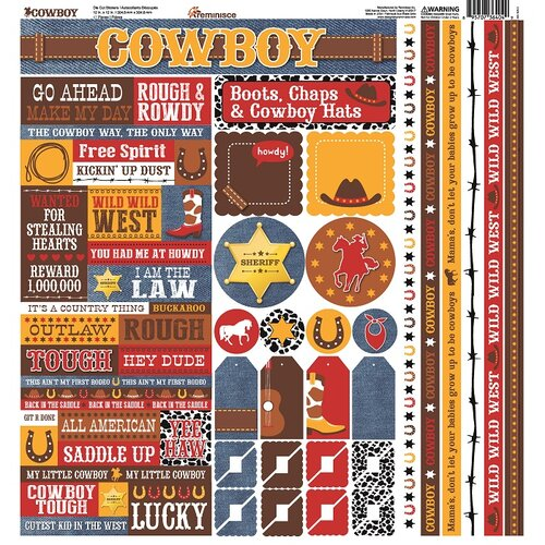 Cowboy Stickers