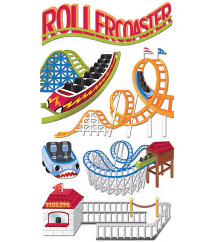 Roller Coasters Embellishments