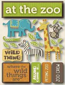 Zoo 3D Stickers