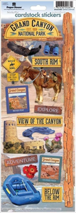 National Park Cardstock Sticker Collection