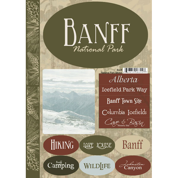 Banff National Park Stickers