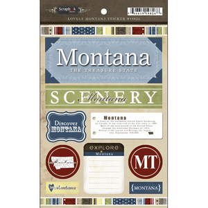 Lovely Montana Stickers