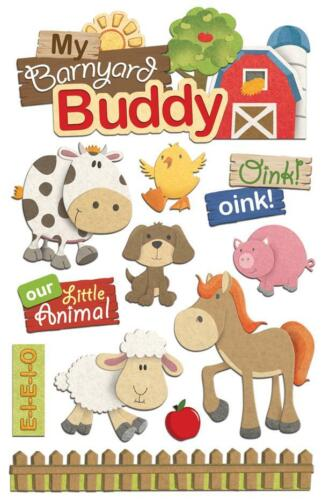 Barnyard Buddy 3D Stickers