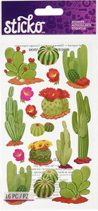 Desert Cactus Stickers