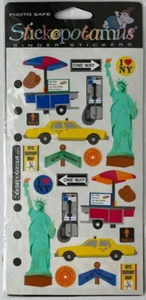 New York Binder Stickers