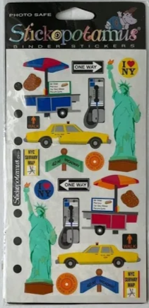 New York Binder Stickers