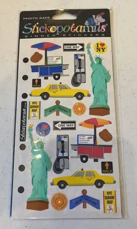 New York Binder Stickers