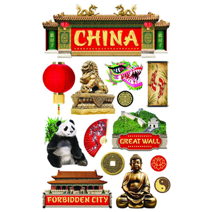 China 3D Stickers