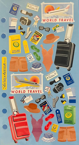 Travel Binder Stickers