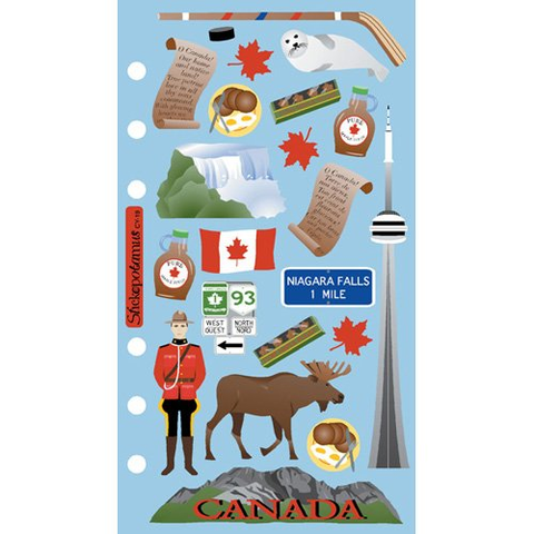 Canada Binder Stickers