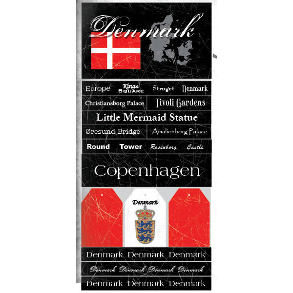 Denmark Travel Scrapbook Pack