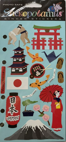 Japan Binder Stickers