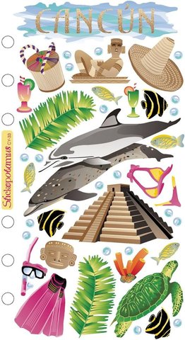 Cancun Stickers