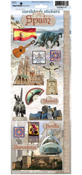 Spain Stickers