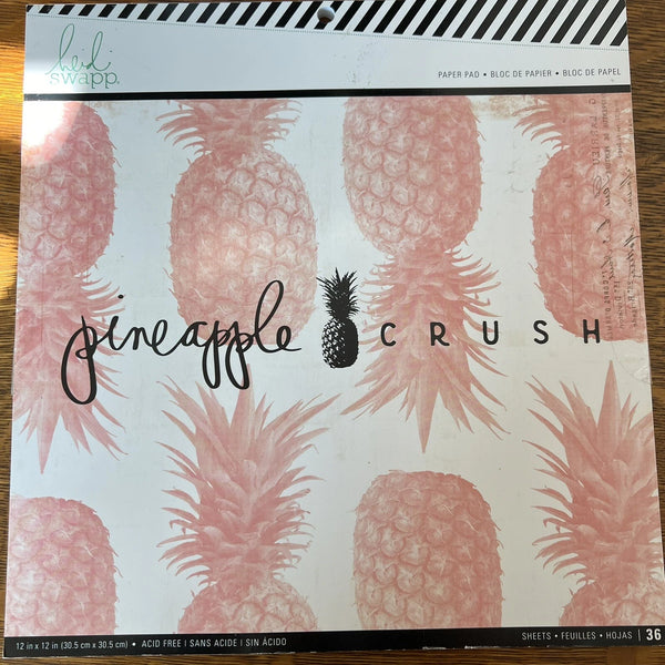Heidi Swapp Pineapple Crush 12x12 Paper Pad
