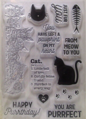 Cat Clear Stamps