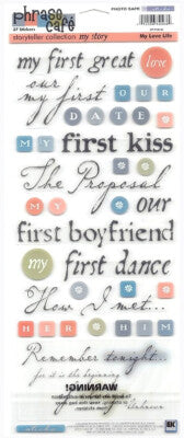 Sticko Phrase Cafe Stickers Storyteller Collection My Story