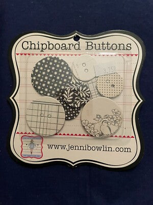 Jenni Bowlin Studio Chipboard Buttons Collection