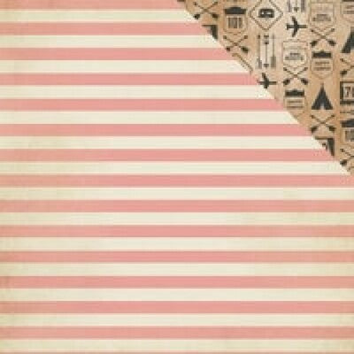 Crate Paper Journey Travel 12x12 Paper Collection