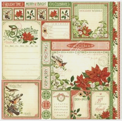 Graphic 45 Time to Flourish 12x12 Paper Collection