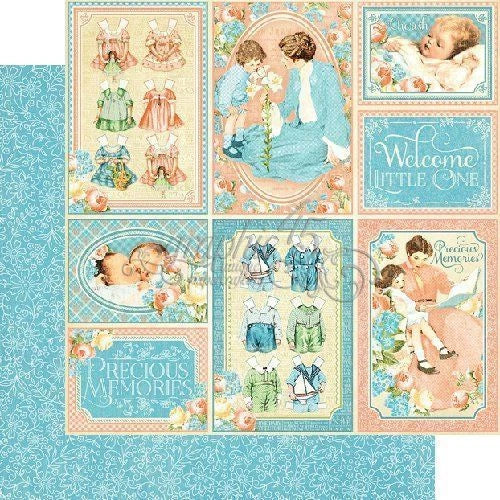 Graphic 45 Precious Memories Collection 12x12 Papers