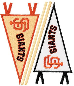 MLB Embroidered Pennants Stickers