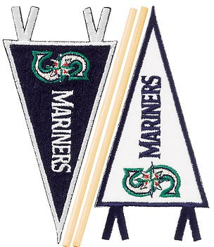 MLB Embroidered Pennants Stickers