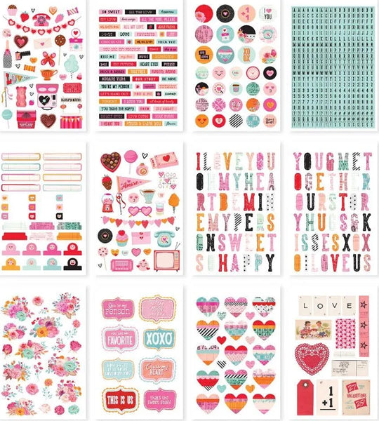 Simple Stories Heart Eyes Sticker Book