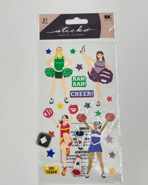 Sticko Cheerleaders Classic Stickers