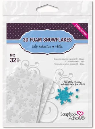 3D Adhesive Foam Shapes