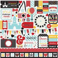 Echo Park Magical Adventure 2 12x12 Element Sticker