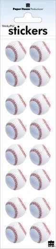 Paper House Baseball Stickers
