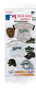 MLB 3D Uniform Sticker