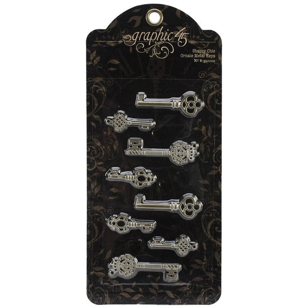Graphic 45 Metal Embellishments