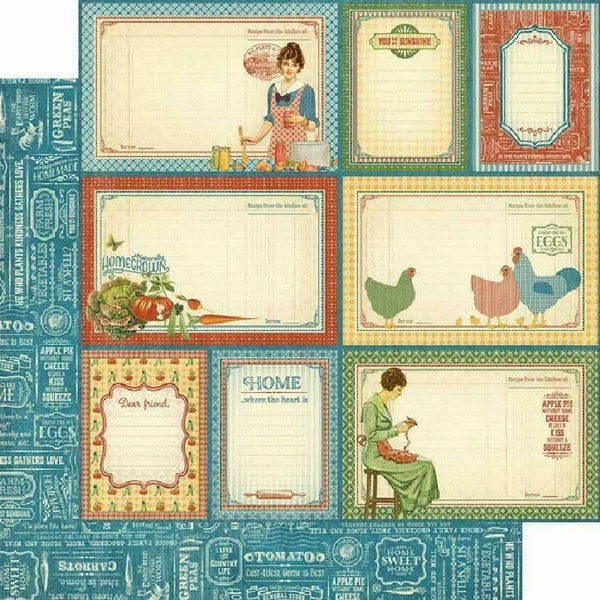 Graphic 45 Home Sweet Home 12x12 Paper Collection