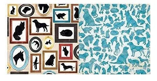 BoBunny Happy Tails Pets 12x12 Paper Collection