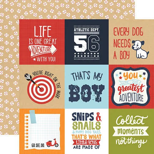 Echo Park All Boy 12x12 Paper Collection