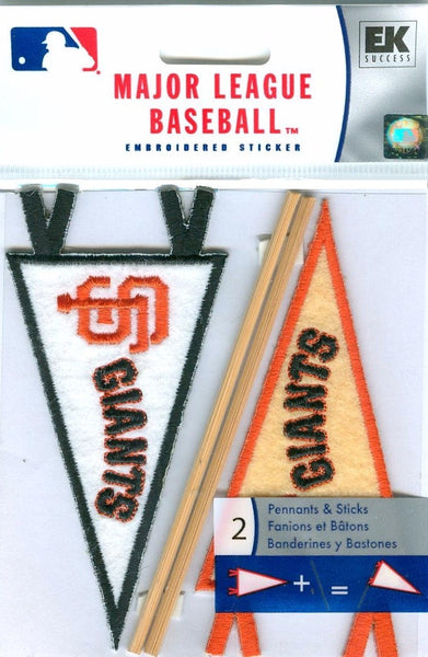 MLB Embroidered Pennants Stickers
