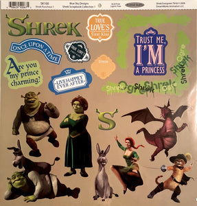 Shrek Scrapbook Punchout