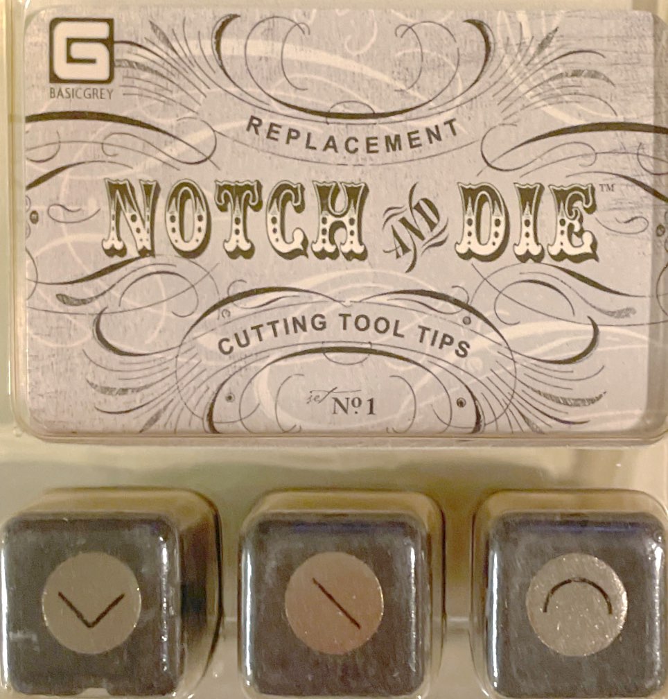 Notch&Die Replacement Tips Set 1