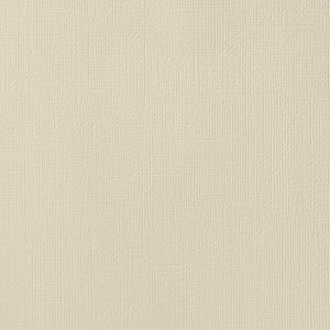 American Crafts Textured Weave Straw (light yellow) Cardstock 12x12